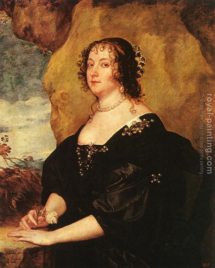 Anthony Van Dyck : Diana Cecil, Countess of Oxford